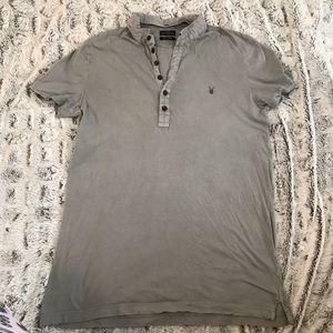 All Saints polo-like shirt